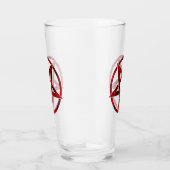 Red Devil Pentagram Glas (Rechts)