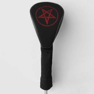 Red Devil Pentagram Golf Headcover