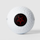 Red Devil Pentagram Golfball (Vorderseite)