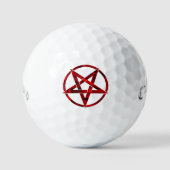 Red Devil Pentagram Golfball (Vorderseite)