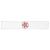 Red Devil Pentagram Großer Tischläufer (Horizontal)