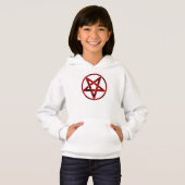 Red Devil Pentagram Hoodie (Vorne ganz)
