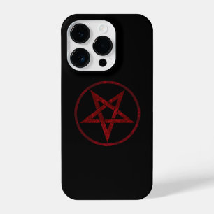 Red Devil Pentagram iPhone 14 Pro Hülle