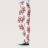 Red Devil Pentagram Leggings (Links)