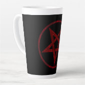 Red Devil Pentagram Milchtasse (Linke Ecke)