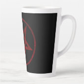 Red Devil Pentagram Milchtasse (Rechts)