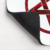 Red Devil Pentagram Mousepad (Ecke)