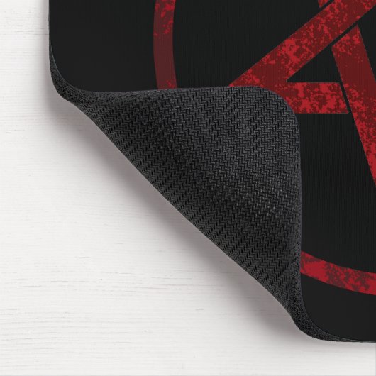 Red Devil Pentagram Mousepad (Ecke)