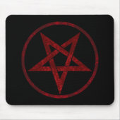 Red Devil Pentagram Mousepad (Vorne)