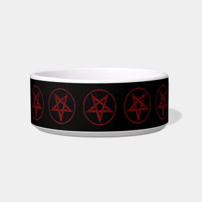 Red Devil Pentagram Napf (Vorderseite)