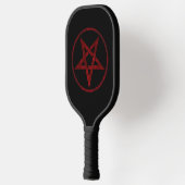 Red Devil Pentagram Pickleball Schläger (Links)
