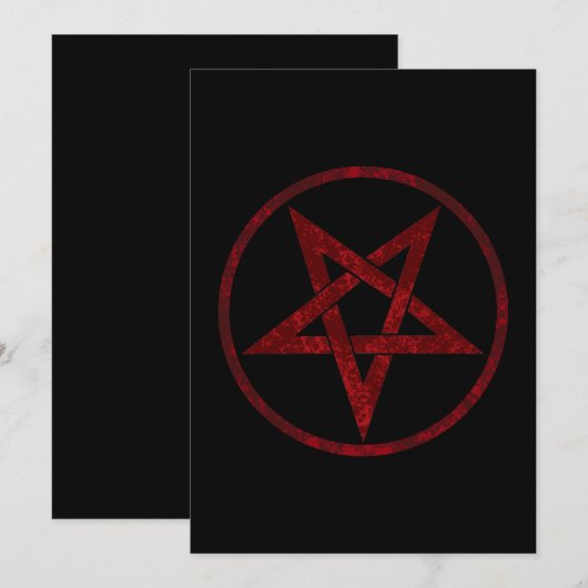 Red Devil Pentagram Programm (Vorne/Hinten)