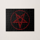 Red Devil Pentagram Puzzle (Horizontal)