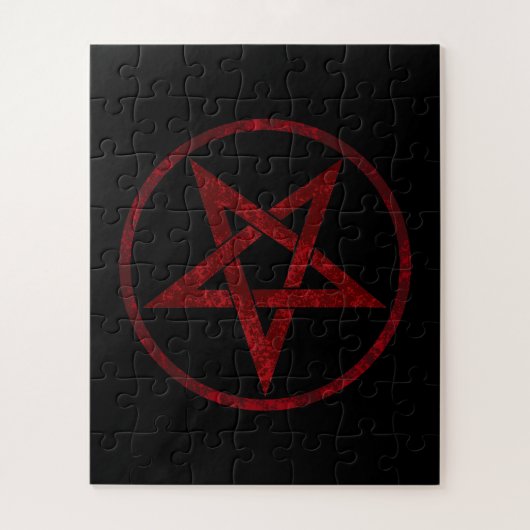 Red Devil Pentagram Puzzle (Vertikal)