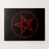 Red Devil Pentagram Puzzle (Horizontal)