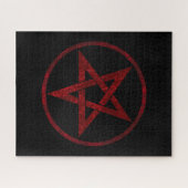 Red Devil Pentagram Puzzle (Horizontal)