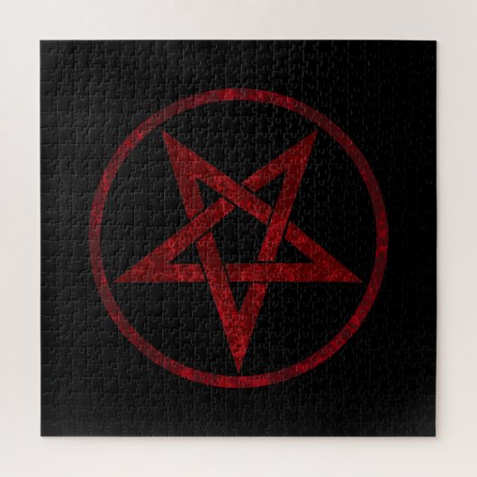Red Devil Pentagram Puzzle (Vertikal)