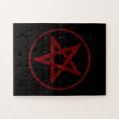 Red Devil Pentagram Puzzle (Horizontal)