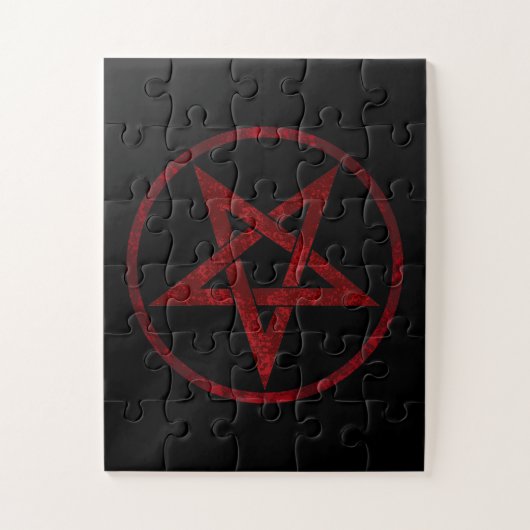 Red Devil Pentagram Puzzle (Vertikal)