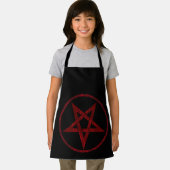Red Devil Pentagram Schürze (Insitu)