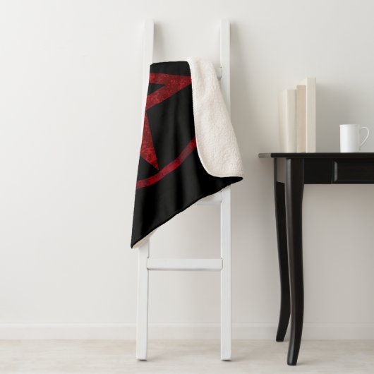 Red Devil Pentagram Sherpadecke (Beispiel)