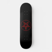 Red Devil Pentagram Skateboard (Vorderseite)