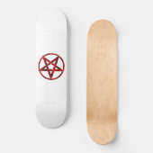 Red Devil Pentagram Skateboard (Vorderseite)