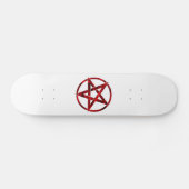 Red Devil Pentagram Skateboard (Horizontal)
