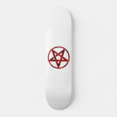 Red Devil Pentagram Skateboard (Vorderseite)