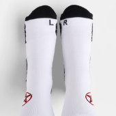 Red Devil Pentagram Socken (Oben)
