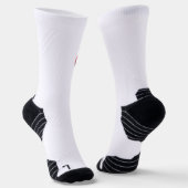 Red Devil Pentagram Socken (Gewinkelt)