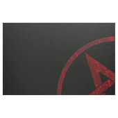 Red Devil Pentagram Stoff (Fat Quarter (45,7 x 55,9 cm))