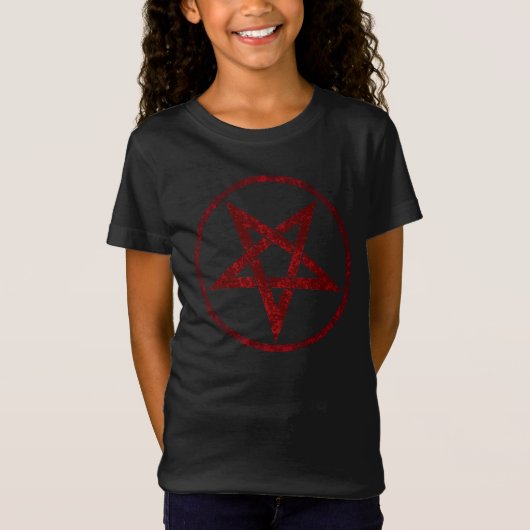Red Devil Pentagram T-Shirt (Vorderseite)
