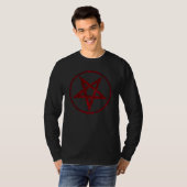 Red Devil Pentagram T-Shirt (Vorne ganz)