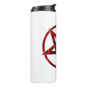 Red Devil Pentagram Thermosbecher (Nach links gedreht)