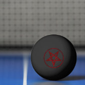 Red Devil Pentagram Tischtennisball (Netto)