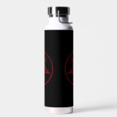Red Devil Pentagram Trinkflasche (Links)
