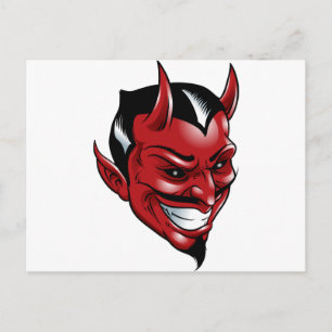 Red Devil Postkarte