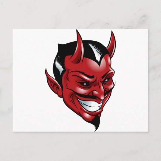 Red Devil Postkarte (Vorderseite)