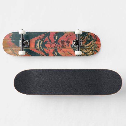 Red Devil Skateboard (Horizontal)