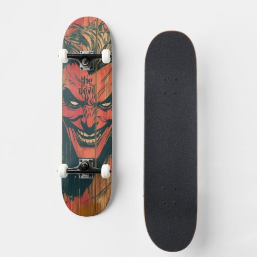 Red Devil Skateboard (Vorderseite)