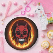 Red Devil Skeletts Paper Teller (Party)