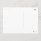 Red Devil Vintag Postkarte (Rückseite)