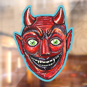 Red Devil Vintage Halloweenies  Fensteraufkleber (Blatt 2)