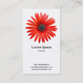 Red Devil Visitenkarte (Rückseite)