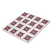 Red Diamond Art Fliese (Seite)