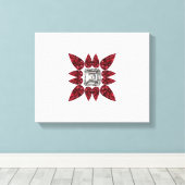 Red Diamond Art Leinwanddruck (Insitu (Holzboden))