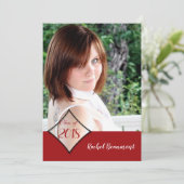 Red Diamond Class Abschluss Ankündigung (Stehend Vorderseite)