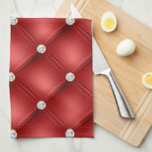 Red Diamond Geschirrtuch (Viertel Falte)