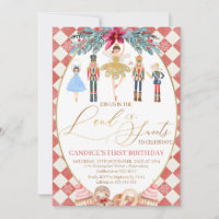 Red Diamond Land der Süßigkeiten Nutcracker Birthd